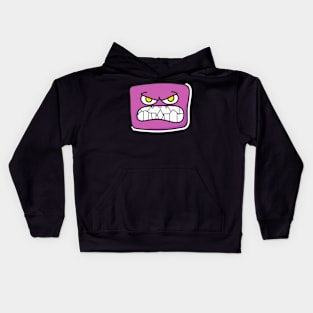 Cool Angry Sticker Kids Hoodie